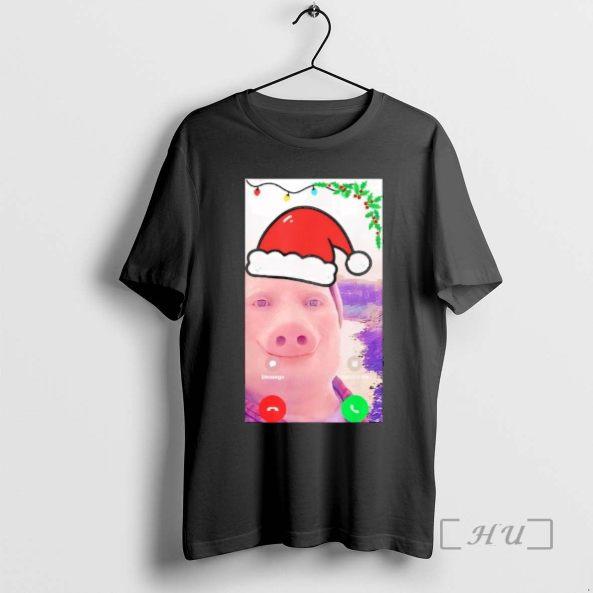 Officials Gen Z Humor Brainrot Christmas John Pork Calling Meme T-Shirts, Hoodie, Sweatshirt | InkThreadWorks.com