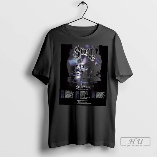 Officials Ghost Skeletour World Tour 2026 North American Run Schedule Cities Dates T Shirts