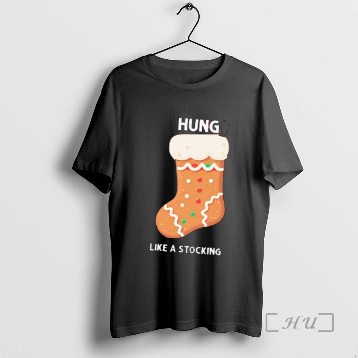 Officials Gingerbread Hung Like A Stocking Christmas T-Shirts, Hoodie, Sweatshirt | InkThreadWorks.com