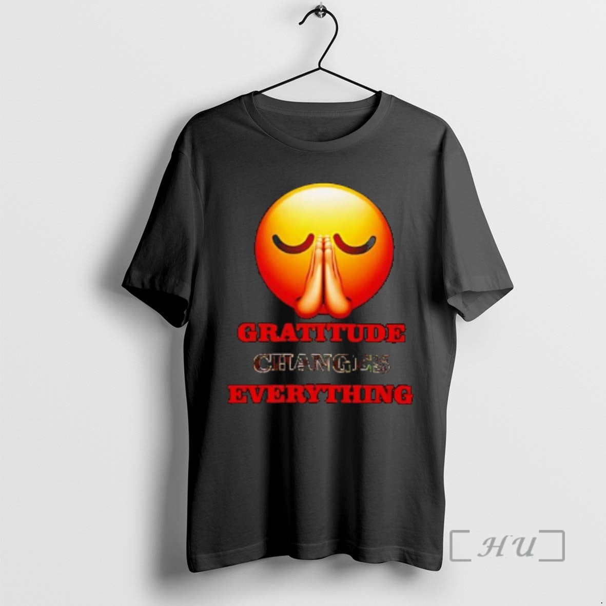 Officials Gratitude Changes Everything Thanks Emoji T-Shirts, Hoodie, Sweatshirt | InkThreadWorks.com