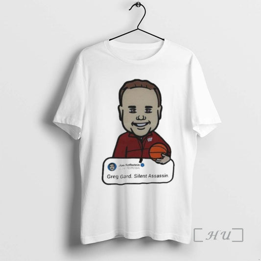 Officials Greg Gard Silent Assassin Circle White T-Shirts, Hoodie, Sweatshirt | InkThreadWorks.com