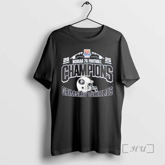 Officials Grimsley Whirlies 7a State Champions 2025 Logo T-Shirts, Hoodie, Sweatshirt | InkThreadWorks.com