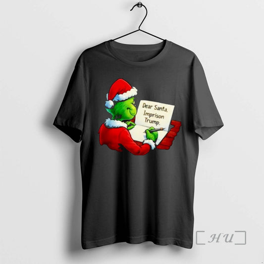 Officials Grinch Dear Santa Imprison Trump Ornaments T-Shirts, Hoodie, Sweatshirt | InkThreadWorks.com