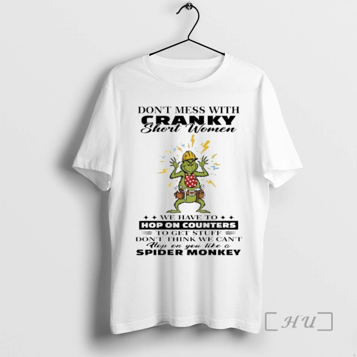 Officials Grinch Dont Mess With Cranky Short Women Christmas 2025 T-Shirts, Hoodie, Sweatshirt | InkThreadWorks.com