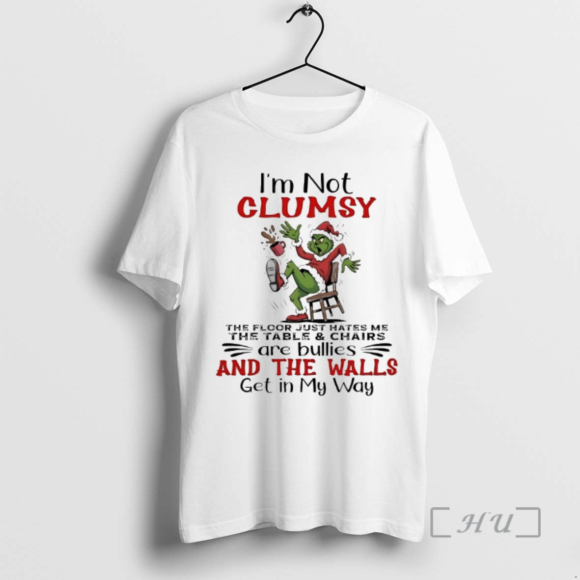 Officials Grinch Im Not Clumsy Christmas 2025 T-Shirts, Hoodie, Sweatshirt | InkThreadWorks.com