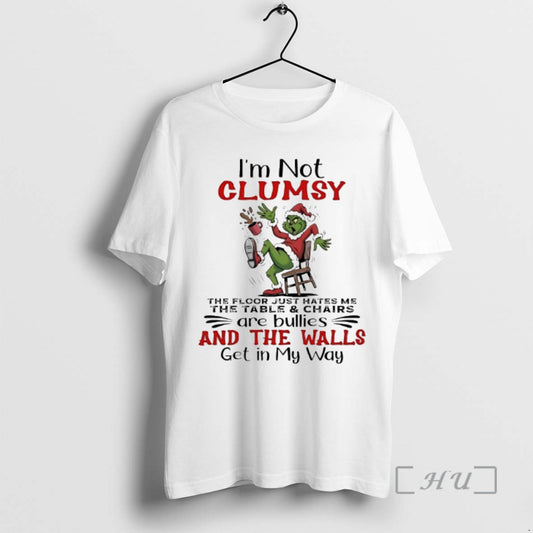 Officials Grinch Im Not Clumsy Christmas 2025 T-Shirts, Hoodie, Sweatshirt | InkThreadWorks.com