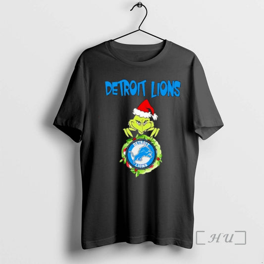 Officials Grinch My Lions Stole My Heart Christmas T-Shirts, Hoodie, Sweatshirt | InkThreadWorks.com