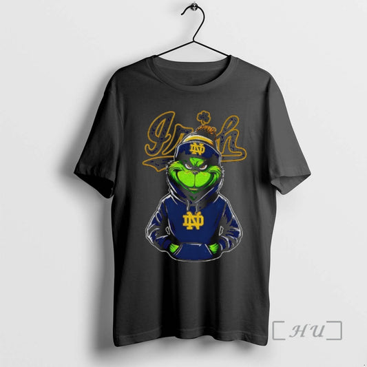 Officials Grinch Notre Dame Fighting Irish Football 2025 T-Shirts, Hoodie, Sweatshirt | InkThreadWorks.com