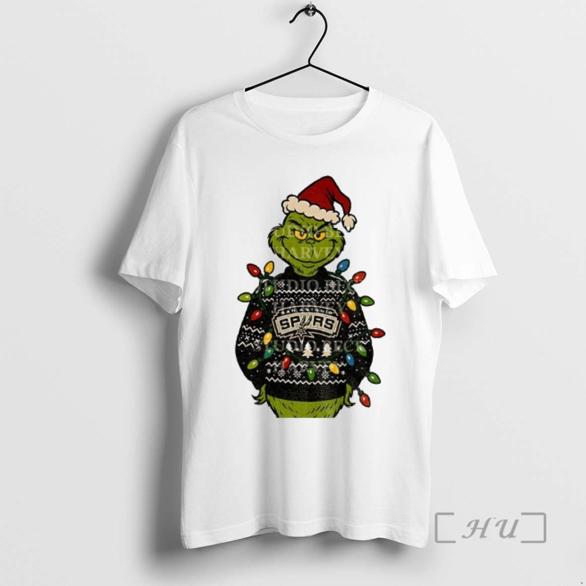 Officials Grinch San Antonio Spurs Nba Basketball Christmas 2025 T-Shirts, Hoodie, Sweatshirt | InkThreadWorks.com