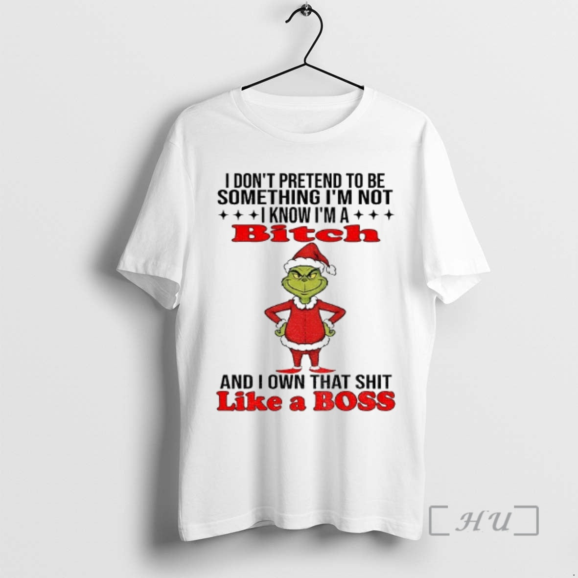 Officials Grinch Santa I Dont Pretend To Be Something Im Not I Know Im T-Shirts, Hoodie, Sweatshirt | InkThreadWorks.com