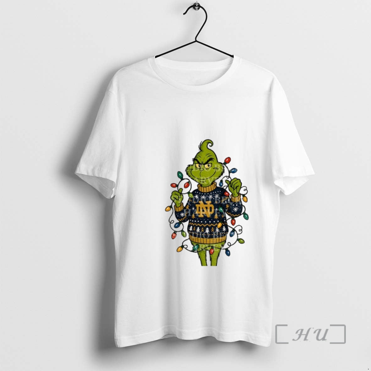 Officials Grinch Santa Notre Dame Fighting Irish Football Christmas 2025 T-Shirts, Hoodie, Sweatshirt | InkThreadWorks.com