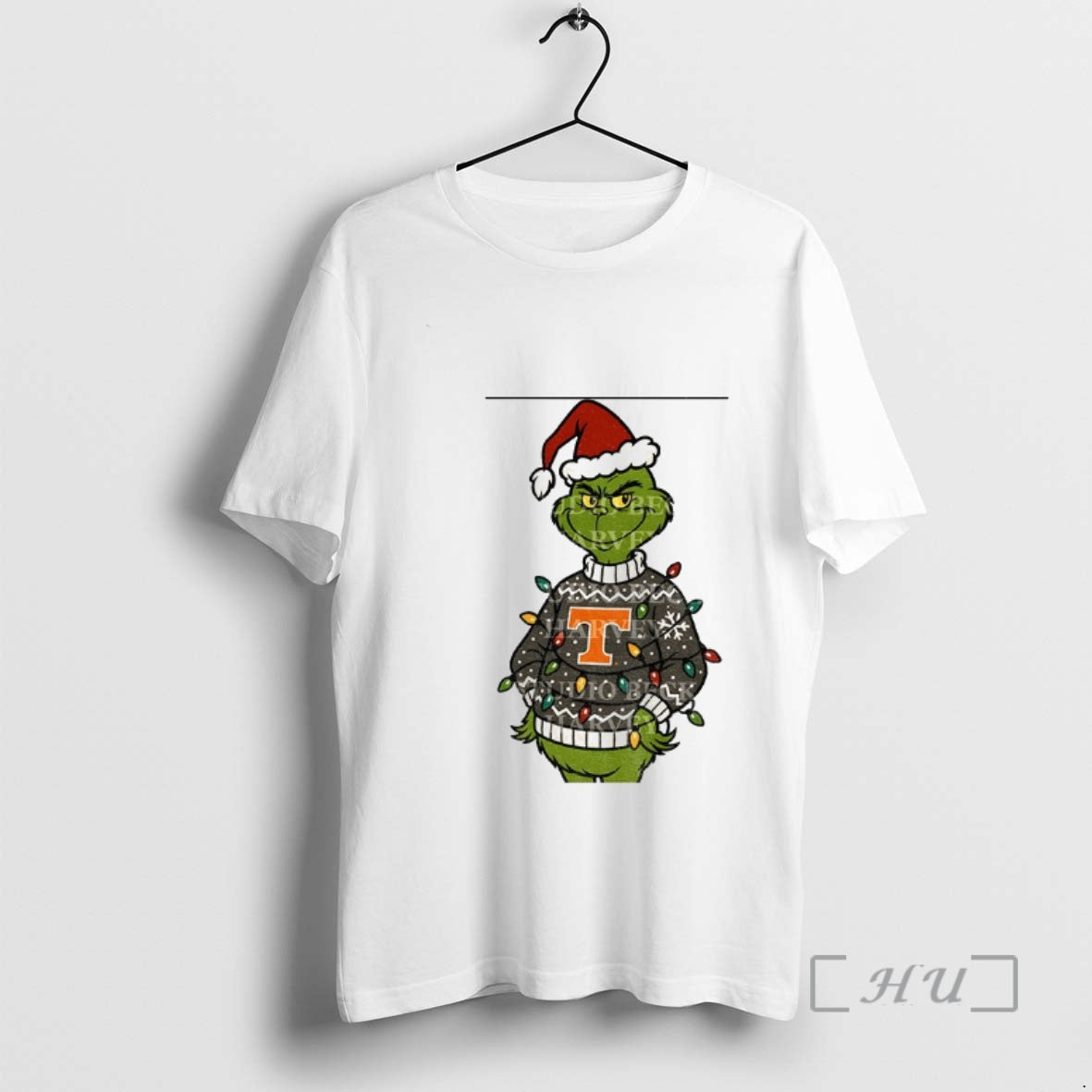 Officials Grinch Santa Hat Tennessee Volunteers Football Christmas 2025 T-Shirts, Hoodie, Sweatshirt | InkThreadWorks.com