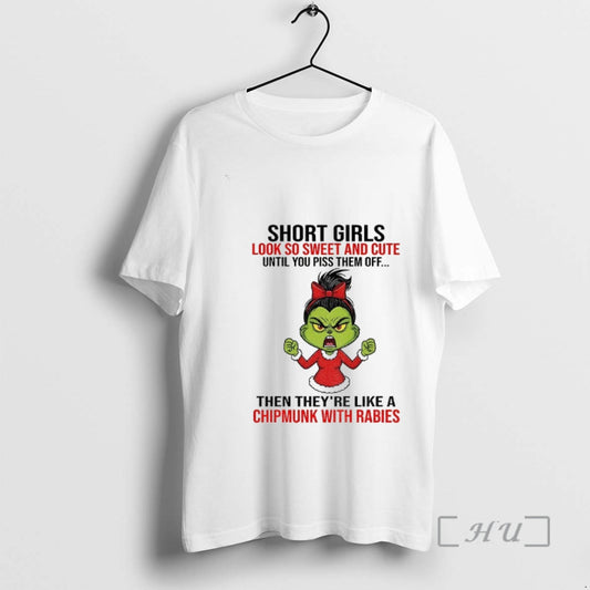Officials Grinch Grumpy Short So Sweet Cute Until You Piss Them Off T-Shirts, Hoodie, Sweatshirt