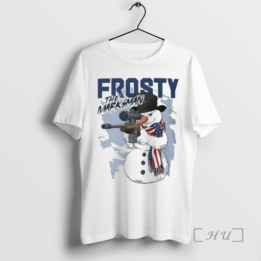 Officials Gun Snowman Frosty The Marksman T-Shirts, Hoodie, Sweatshirt | InkThreadWorks.com