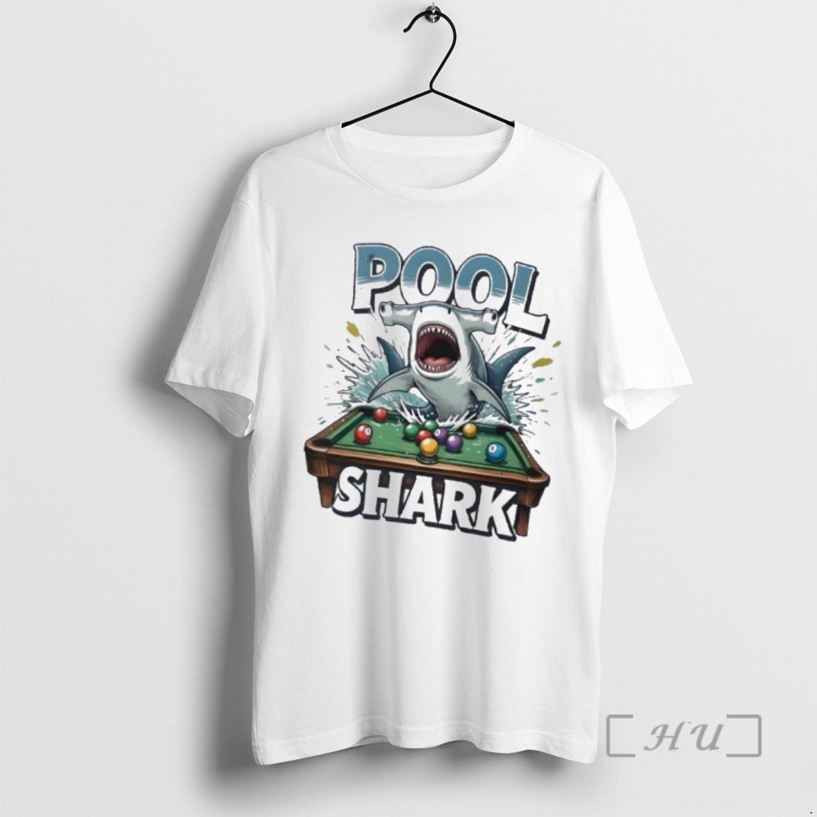Officials Hammerhead Pool Shark Billiards Pun T-Shirts, Hoodie, Sweatshirt | InkThreadWorks.com
