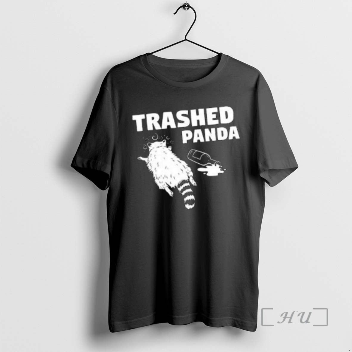 Officials Hanover Drunk Raccoon Trashed Panda Circle Black T-Shirts, Hoodie, Sweatshirt | InkThreadWorks.com