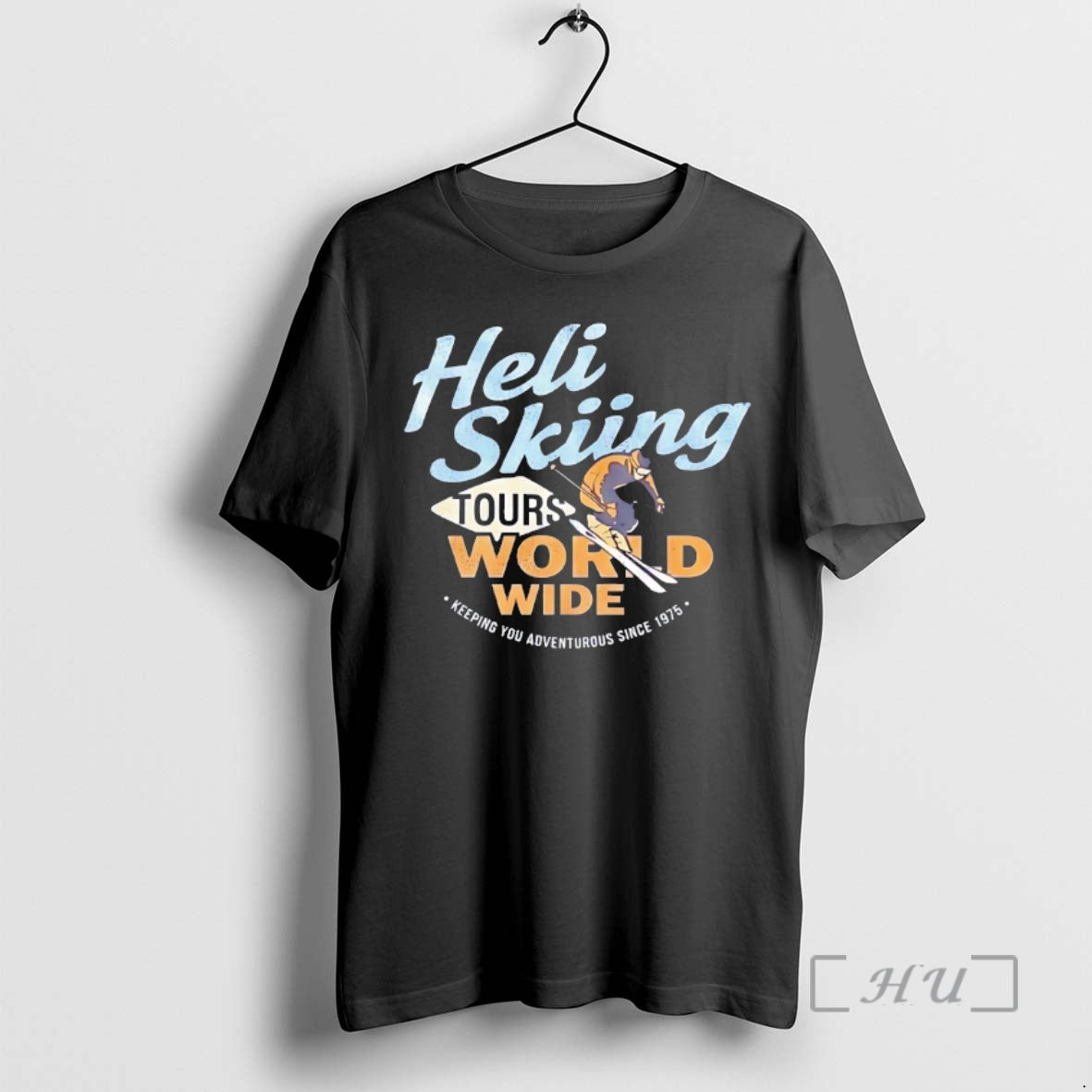 Officials Heli Skiing Tours World Wide 1975 T-Shirts, Hoodie, Sweatshirt | InkThreadWorks.com