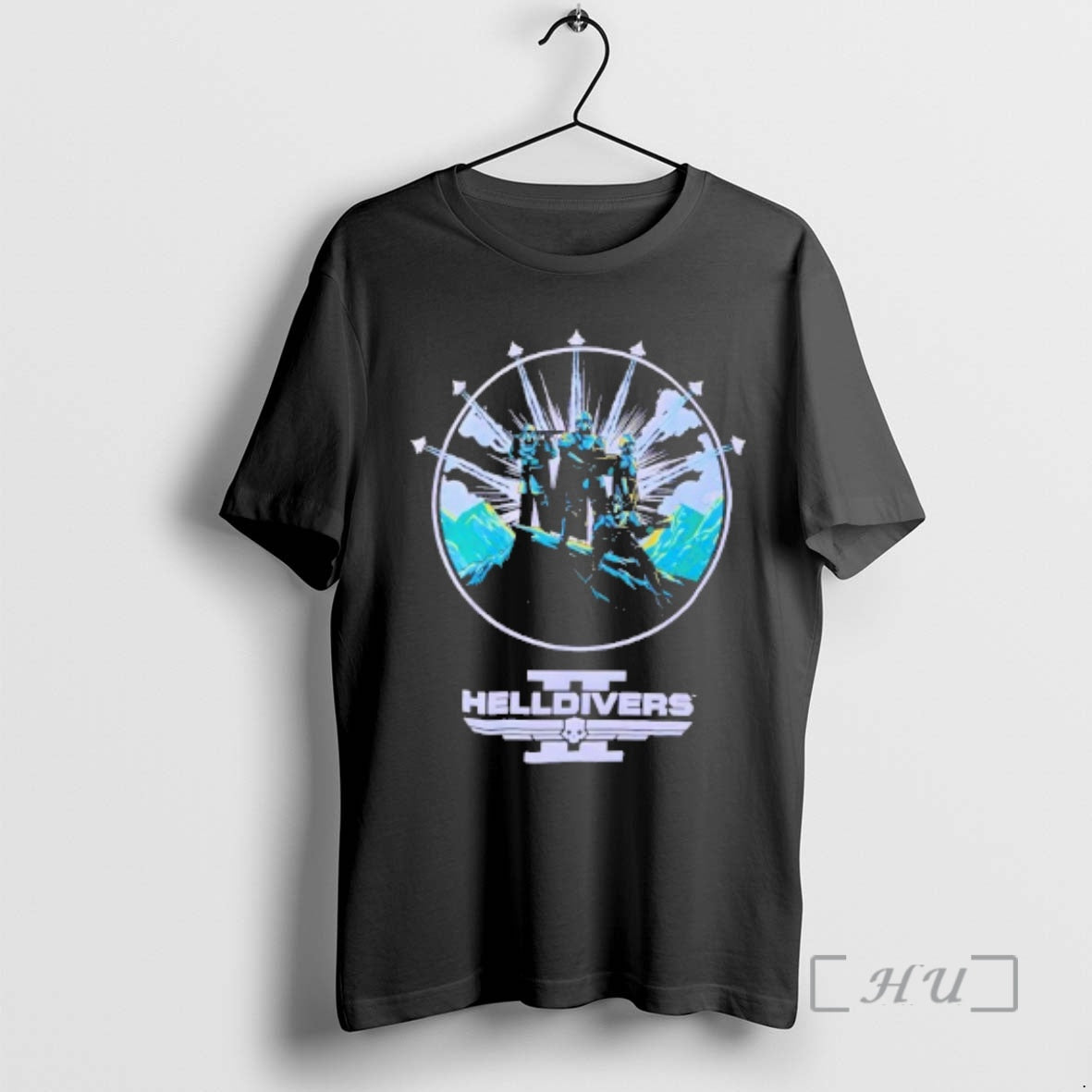 Officials Helldivers Ii Mountain T-Shirts, Hoodie, Sweatshirt | InkThreadWorks.com