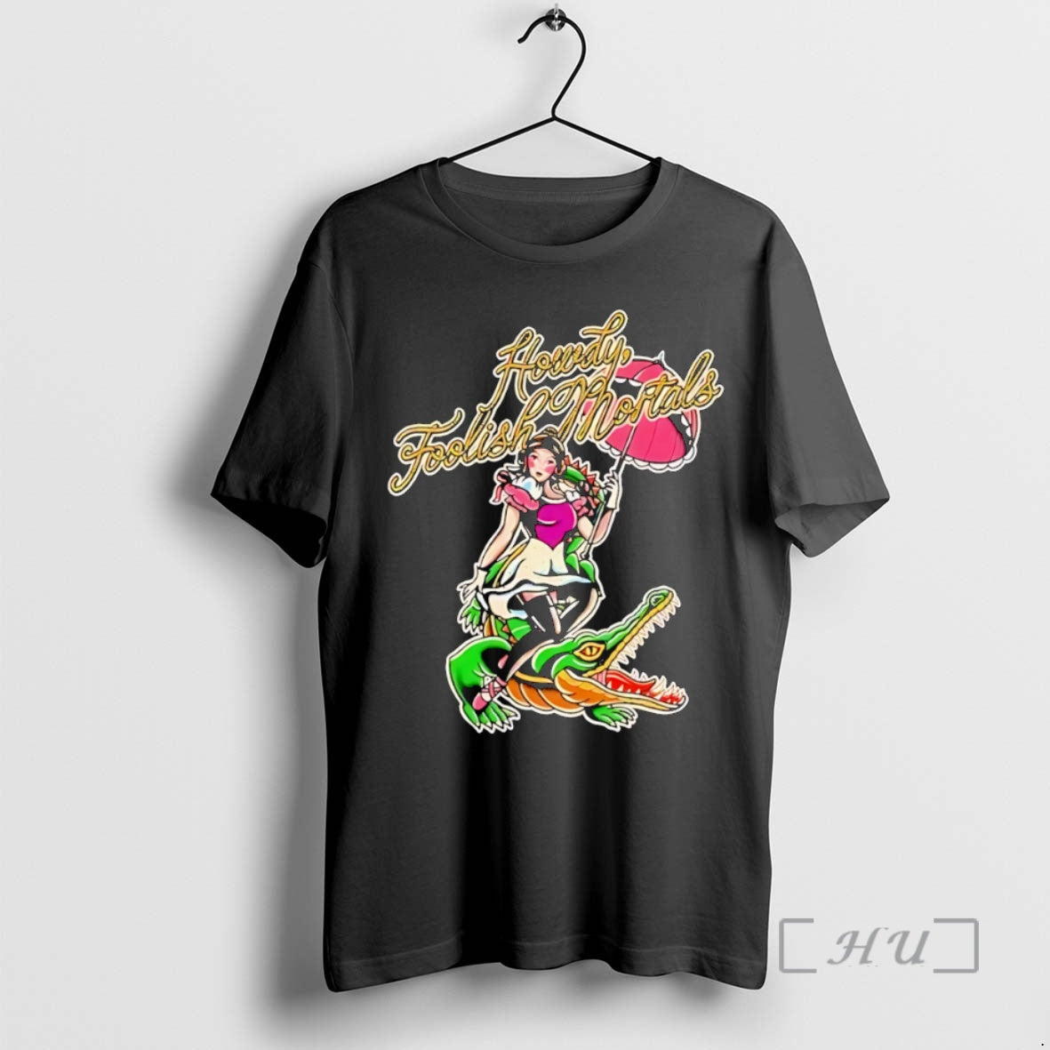 Officials Howdy Foolish Mortals Gator T-Shirts, Hoodie, Sweatshirt | InkThreadWorks.com