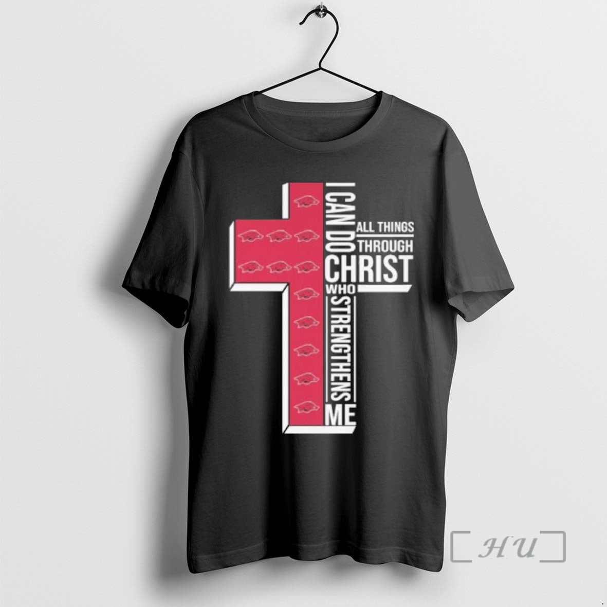Officials I Can Do All Things Faith And Sports Arkansas Razorbacks College Basketball Premium T-Shirts, Hoodie, Sweatshirt