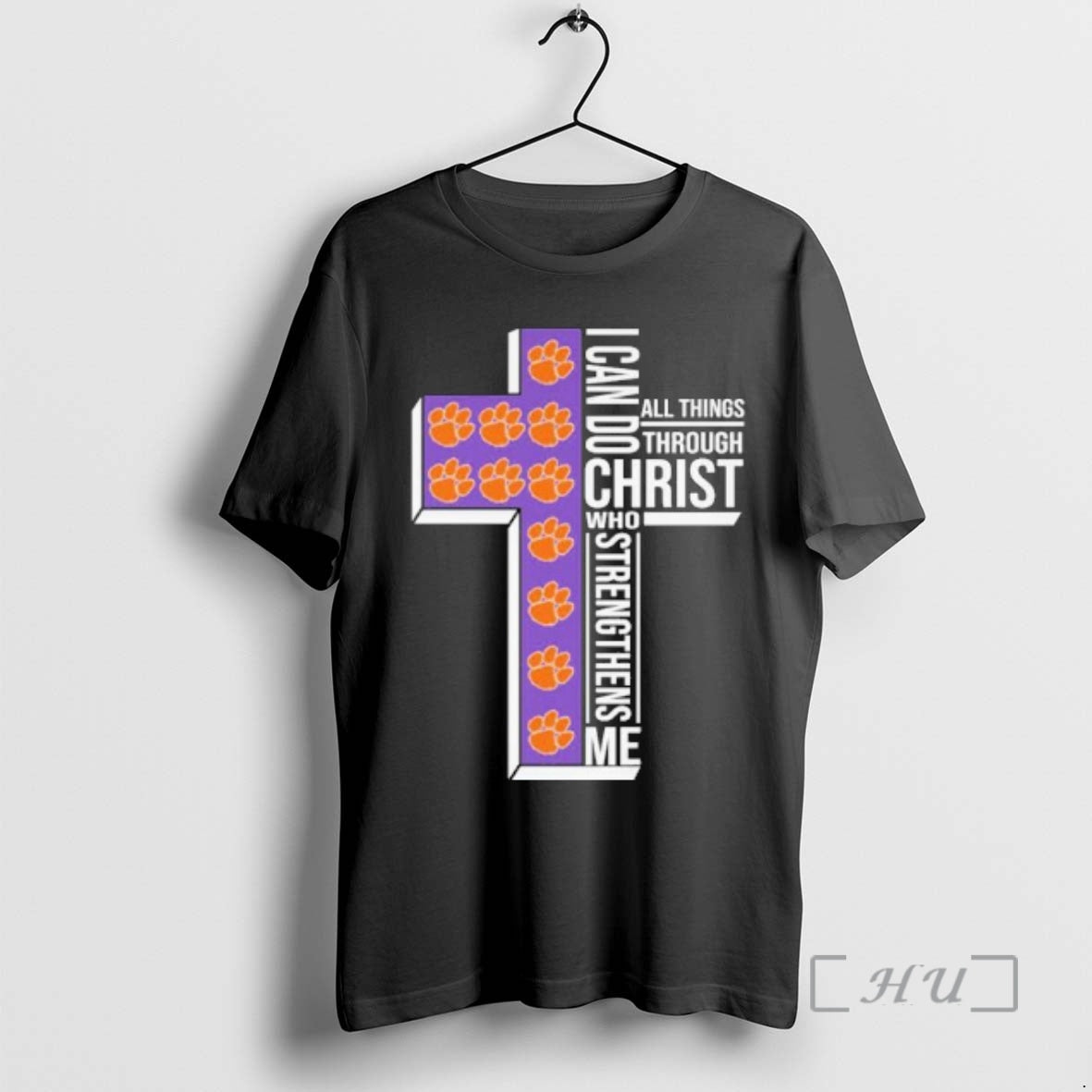 Officials I Can Do All Things Faith And Sports Clemson Tigers College Basketball Premium T-Shirts, Hoodie, Sweatshirt