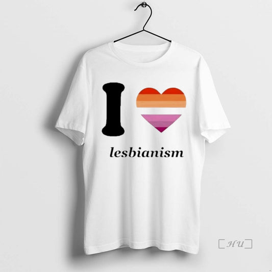 Officials I Love Lesbianism Lgbt Heart T-Shirts, Hoodie, Sweatshirt | InkThreadWorks.com