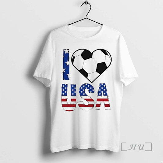 Officials I Love Usa Soccer Usa Flag T-Shirts, Hoodie, Sweatshirt | InkThreadWorks.com