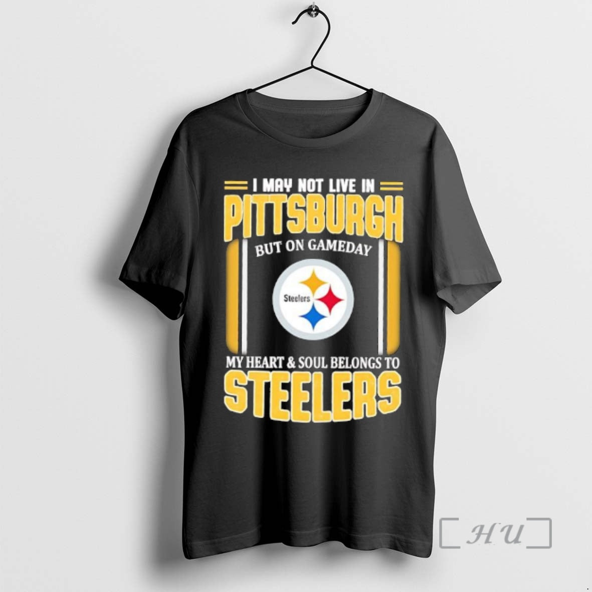 Officials I May Not Live In Pittsburgh But On Gameday My Heart Soul Belongs To T-Shirts, Hoodie, Sweatshirt
