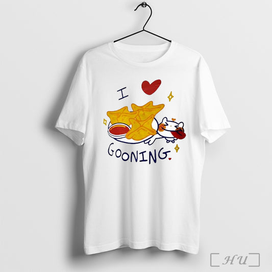 Officials I Love Gooning Shirt Hoodie Sweater Longsleeve And V Neck