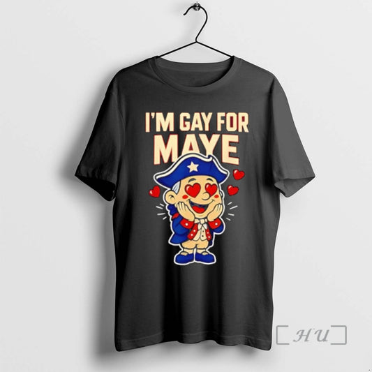 Officials Im Gay For Maye Funny Hearts Mascot T-Shirts, Hoodie, Sweatshirt | InkThreadWorks.com
