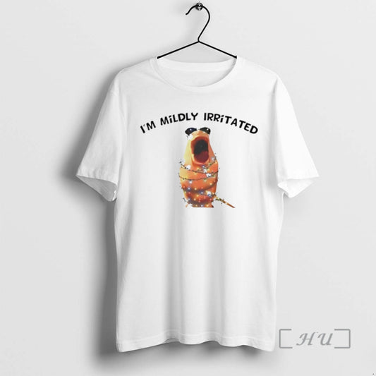 Officials Im Mildly Irritated Marcus The Worm Christmas T-Shirts, Hoodie, Sweatshirt | InkThreadWorks.com