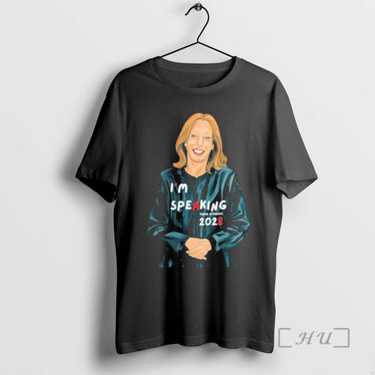Officials Im Speaking Madam Kamala Harris 2028 T-Shirts, Hoodie, Sweatshirt | InkThreadWorks.com
