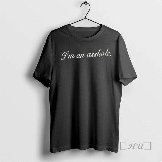 Officials Im An Asshole Text T-Shirts, Hoodie, Sweatshirt | InkThreadWorks.com