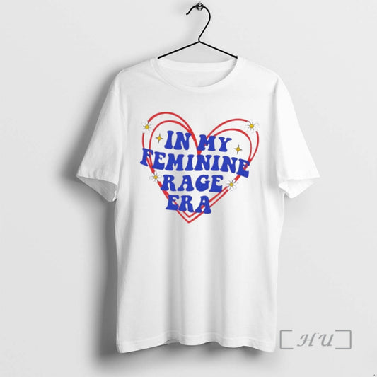 Officials In My Feminine Rage Era Hearts Flower T-Shirts, Hoodie, Sweatshirt | InkThreadWorks.com