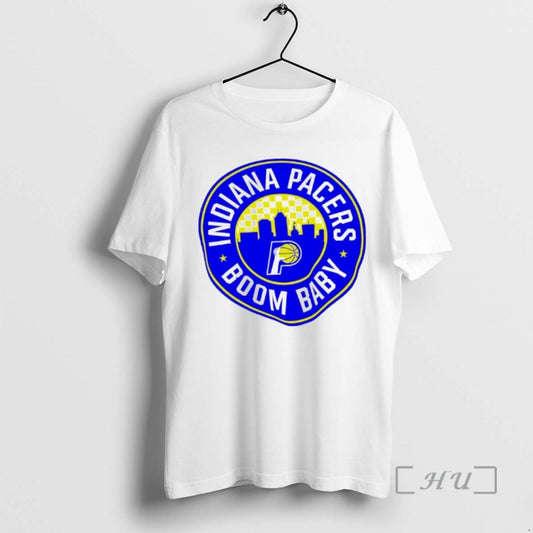 Officials Indiana Pacers Boom Baby Logo T-Shirts, Hoodie, Sweatshirt | InkThreadWorks.com