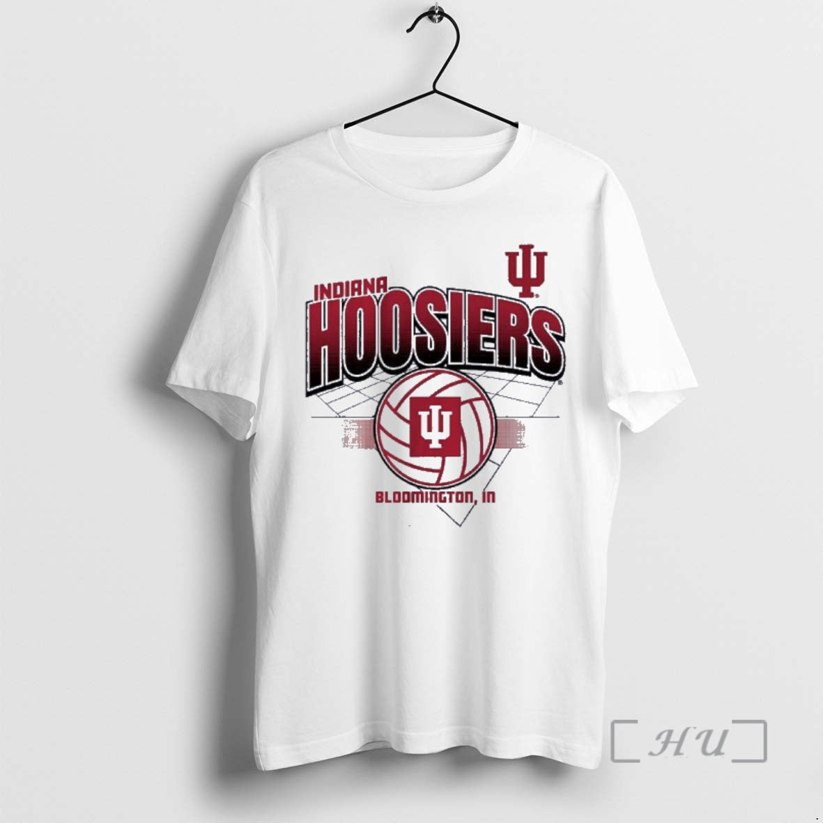 Officials Indiana Volleyball Grid Bloomington In T-Shirts, Hoodie, Sweatshirt | InkThreadWorks.com