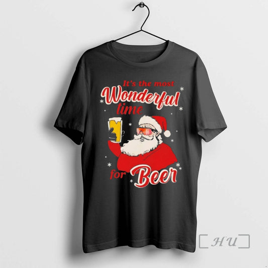 Officials Its The Most Wonderful Time For Beer Christmas T-Shirts, Hoodie, Sweatshirt | InkThreadWorks.com