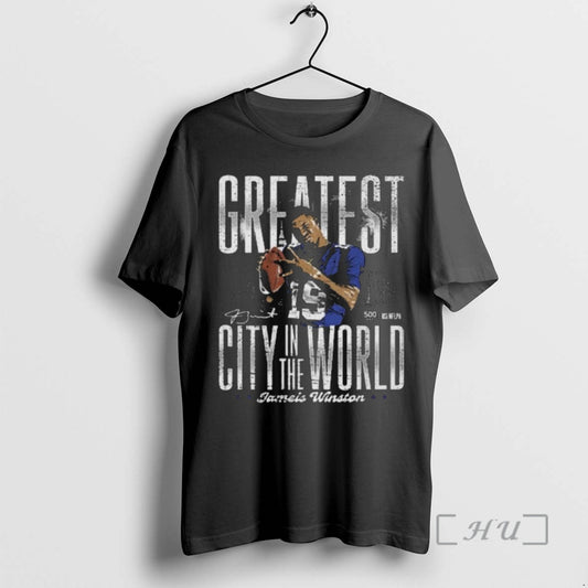 Officials Jameis Winston New York Greatest City In The World T-Shirts, Hoodie, Sweatshirt | InkThreadWorks.com