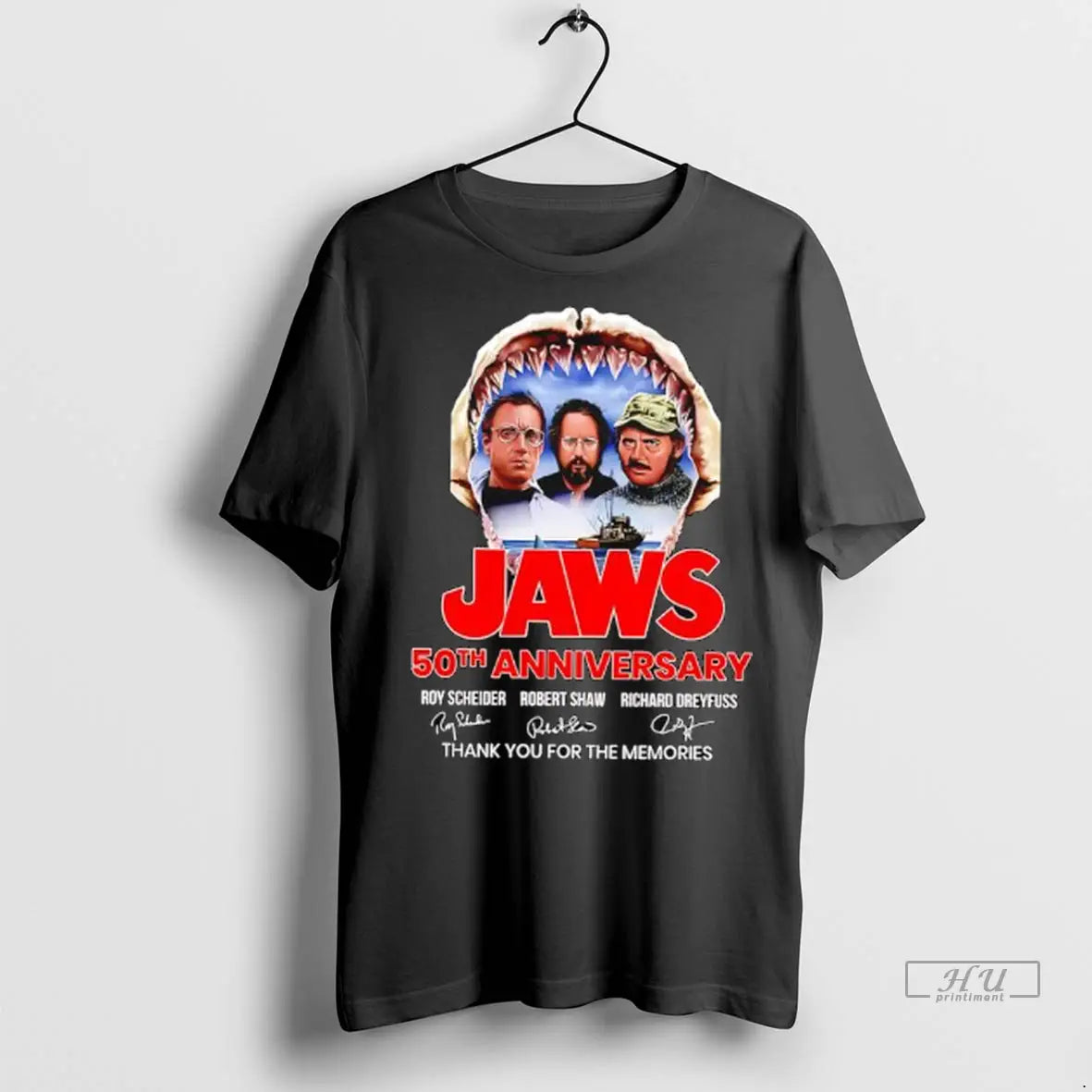 Officials Jaws 50th Anniversary Roy Scheider Robert Shaw Richard Dreyfuss Thank You For The Memories