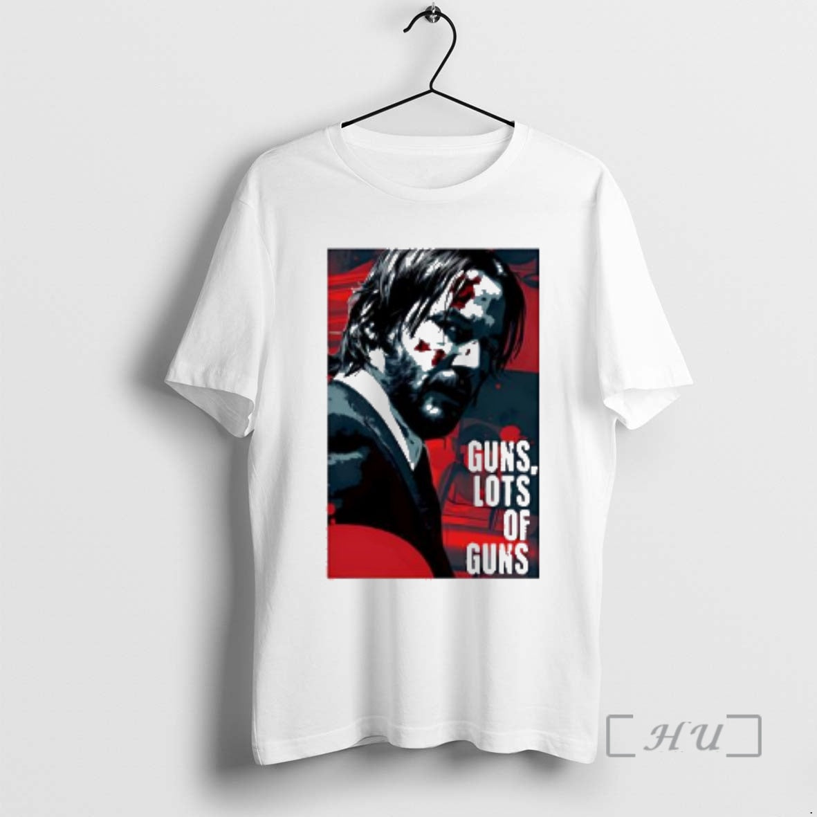 Officials John Wick Guns Lots Of Guns Art T-Shirts, Hoodie, Sweatshirt | InkThreadWorks.com