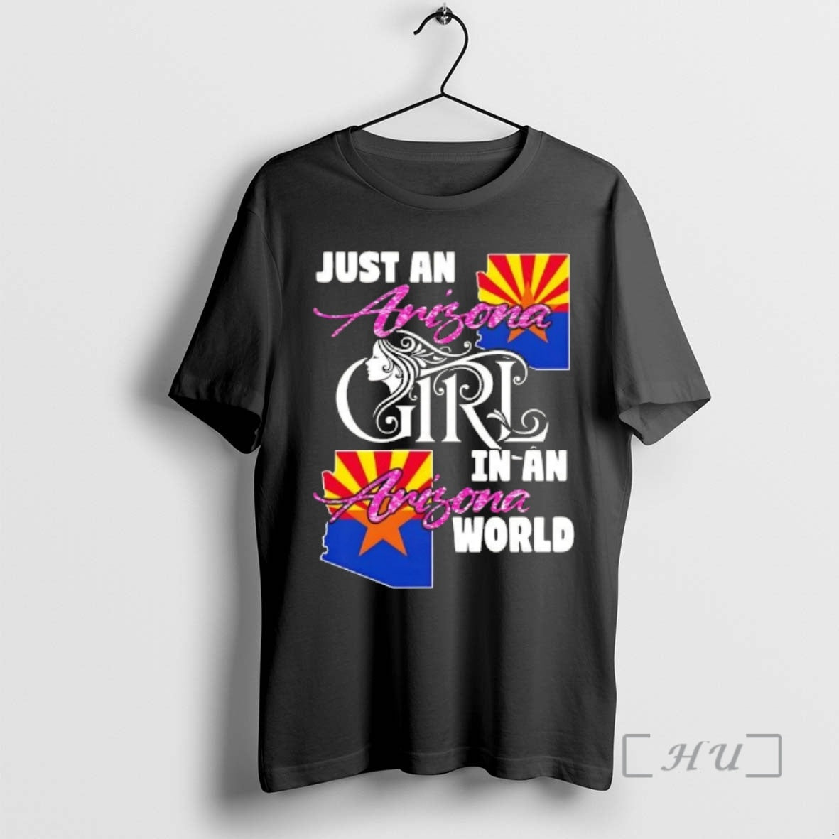 Officials Just An Arizona Girl In A Arizona World T-Shirts, Hoodie, Sweatshirt | InkThreadWorks.com