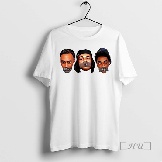 Officials Ksoo Krazy K And Atk Scotty Silence Is Gold T-Shirts, Hoodie, Sweatshirt | InkThreadWorks.com