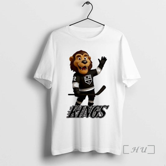 Officials La Kings Hockey Mascot Hello Funny T-Shirts, Hoodie, Sweatshirt | InkThreadWorks.com