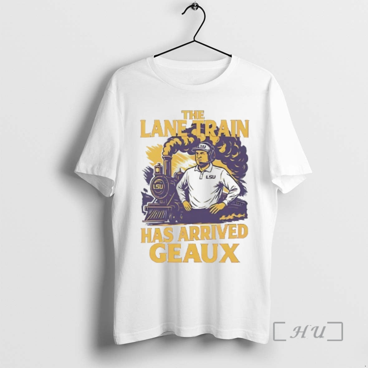 Officials Lane Kiffin The Lane Train Has Arrived Geaux T-Shirts, Hoodie, Sweatshirt | InkThreadWorks.com