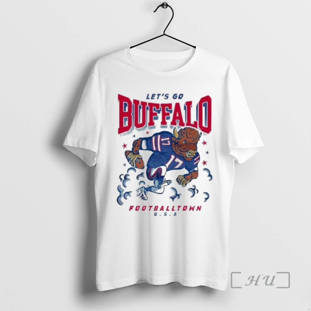 Officials Lets Go Buffalo Footballtown Usa Circle White T-Shirts, Hoodie, Sweatshirt | InkThreadWorks.com