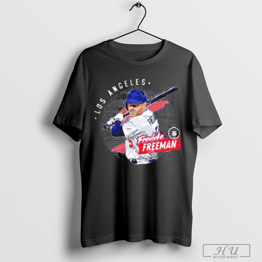 Officials Los Angeles Baseball Freddie Freeman Dots T Shirt