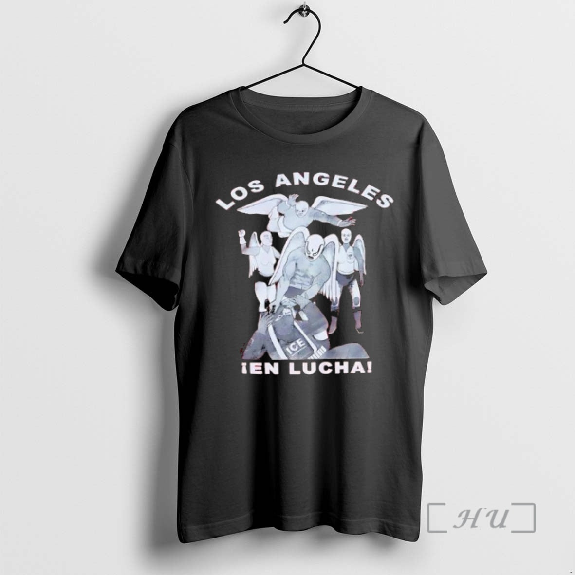 Officials Los Angeles Lucha Libre _c2_a1en Lucha Wrestlers Angel Wings T-Shirts, Hoodie, Sweatshirt | InkThreadWorks.com