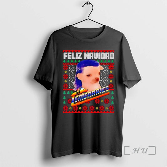 Officials Los Temerarios Dog Merry Christmas Feliz Navidad T-Shirts, Hoodie, Sweatshirt | InkThreadWorks.com