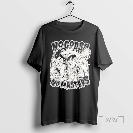 Officials Luffy World Noble No Gods No Masters T-Shirts, Hoodie, Sweatshirt | InkThreadWorks.com
