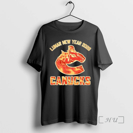 Officials Lunar New Year 2026 Vancouver Canucks Logo